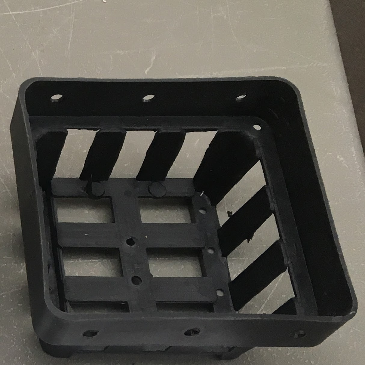 Square Plastic Net Pot 3.75"(Dia.)x 2"(Height) — Orchid Supplies, Natt's Orchids
